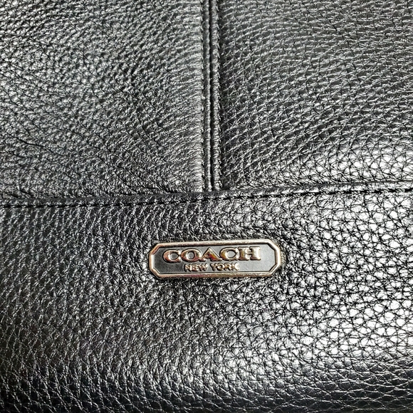 * Coach Park Leather Carryall Large Tote in Black - Picture 5 of 8